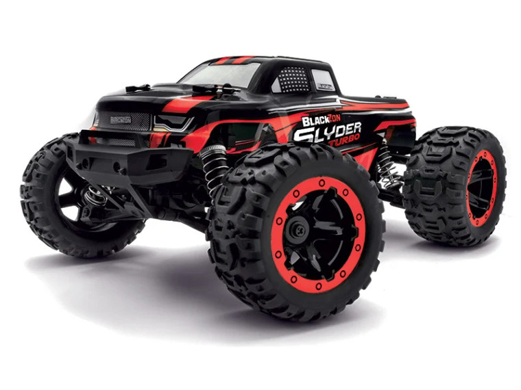 BlackZon #BLA540211 1/16 SLYDER MT TURBO 4WD 2S BRUSHLESS RED