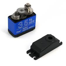 RCXAZ Metal Housing High Speed Metal Gear Digital Servo 20KG-35KG 180 Large Torque Waterproof for RC Car Crawler SCX10 TRX4