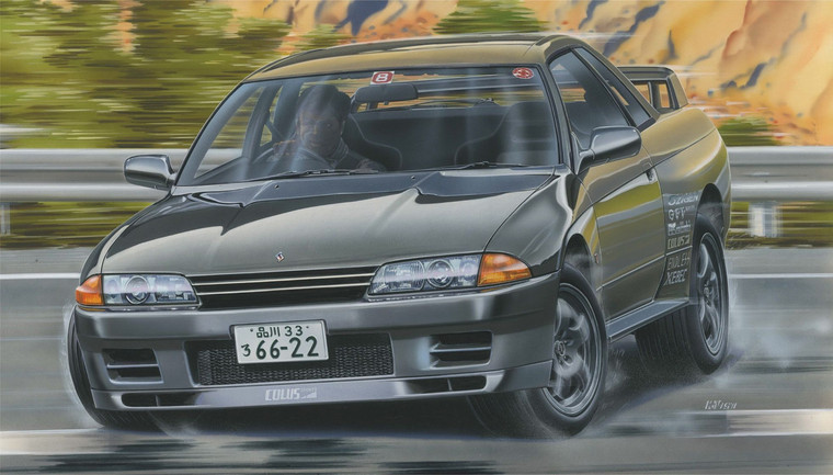 Fujimi # 048277 1/24 Nissan Skyline GT-R (R32) Special Edition (w/Carbon Bonnet Decal)