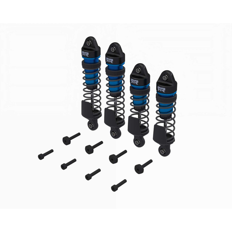 ARRMA #ARA2671 Shock Set, Front/Rear Assembled, 700 cSt Oil, BLUE (4Pcs): MINI Kraton