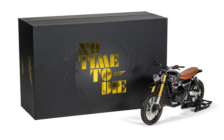 Corgi #CC08403 1/12 1/12 James Bond Triumph Scrambler 1200XE (Norway) 'No Time To Die'