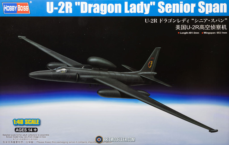 Hobby Boss # 81740 1/48 U-2R "Dragon Lady" Senior Span