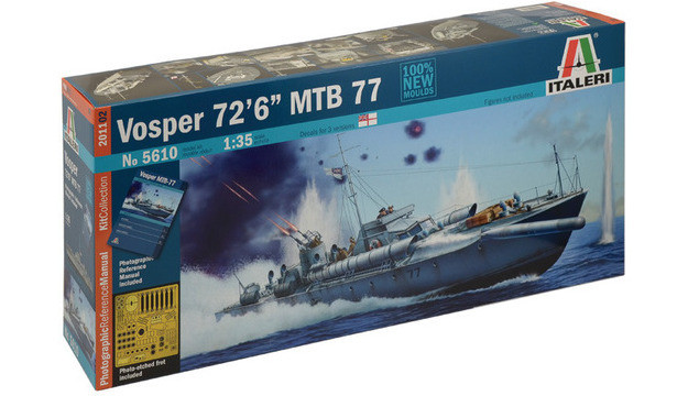 Italeri #5610 1/35 Vosper 72'6" M.T.B 77