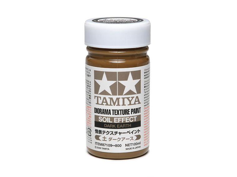 Tamiya #87109 Diorama Texture Paint-Soil Effect Dark Earth