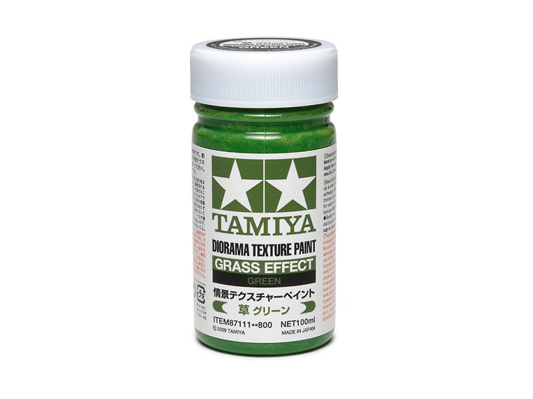 Tamiya #87111 Diorama Texture Paint-GRASS EFFECT, GREEN