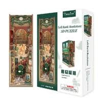 Tonecheer #TQ140  Book Nook 3D Puzzle Kit -Left Bank Bookshop