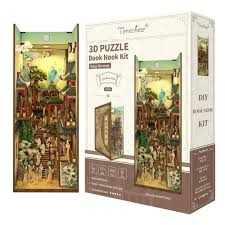 Tonecheer #TQ118 3D Wooden Puzzle DIY Book Nook Kit (Song Dynasty)