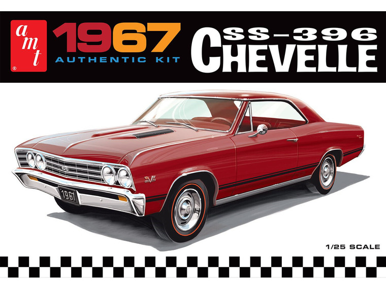 AMT #1388 1/25 1967 Chevelle SS396