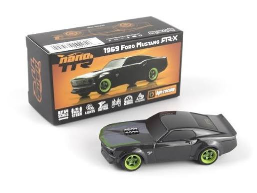 HPI #160980 1/64 nano-TTR 1969 Ford Mustang RTR-X