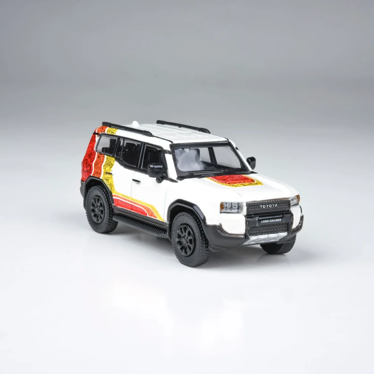 Paragon # PA65747 1/64 2024 Toyota Land Cruiser 250 Prado TRD Colours