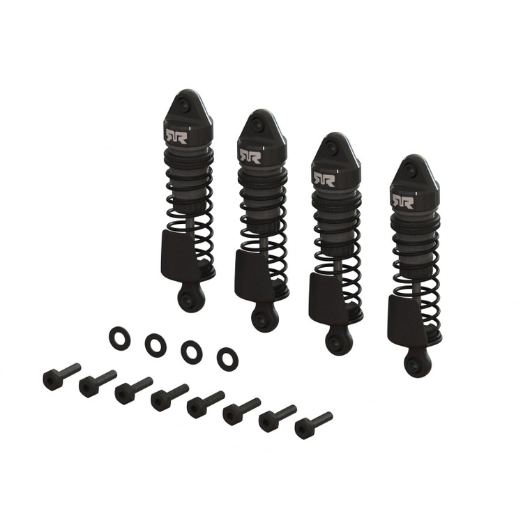 ARRMA  # ARA-1560 Aluminum Shock Set, 58mm Length, 2000cSt Oil (4),