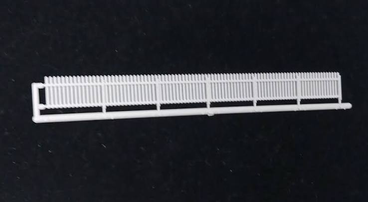 Tichy Train Group #8279 4' Picket Fence-20 pce
