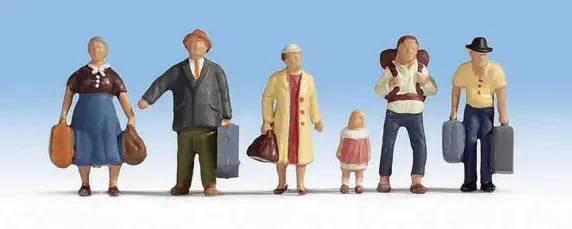 Walthers #949-6040 HO Passengers pkg(6) -- Ready to Board