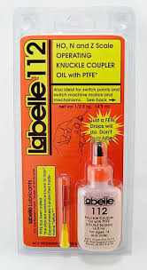 Labelle #112 Knuckle Coupler Lubricant - 1/2oz 14.8mL -- High Viscosity for HO, N & Z Scale Knuckle Couplers