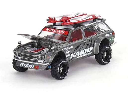 Mini GT #MGTKHMG121 1/64 DATSUN 510 WAGON 4X4 RHD "OFFROAD V1" KAIDO HOUSE