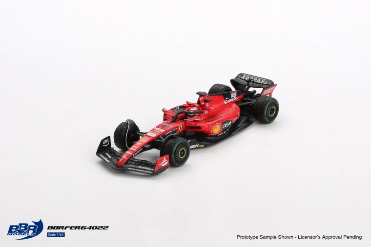 BBR #BBFER64022 1/64 Ferrari SF23 #16 C. Leclerc 2023 Monaco GP