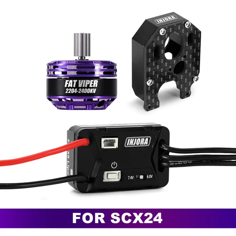 INJORA # MBL32G2-INM18 Waterproof Brushless ESC & 2204 Fat Viper Motor