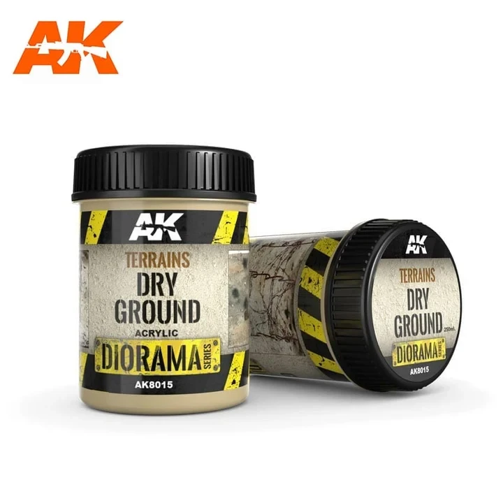 AK Interactive # AK8015 Terrains Dry Ground - Acrylic 250ml