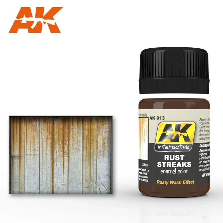 AK Interactive # AK013 Rust Streaks