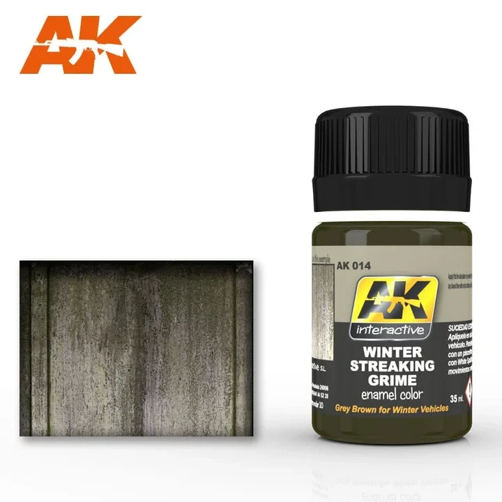 AK Interactive # AK014 Winter Streaking Grime 35ml