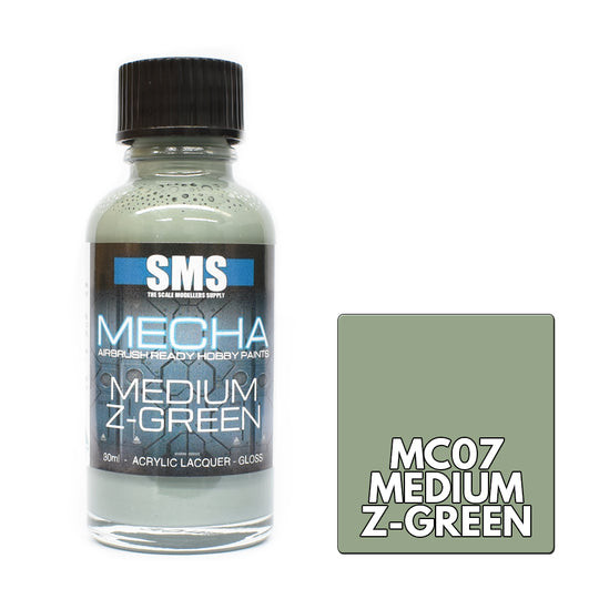 SMS #MC07 Mecha Colour Medium Z-Green 30ml