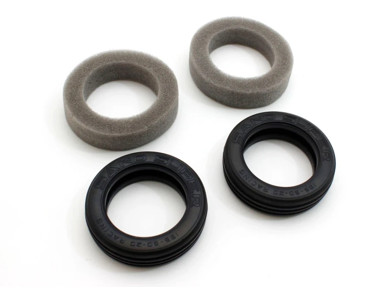 Kyosho #SCT001SC Scorpion Front Tyres Soft w/Inners 2Pcs