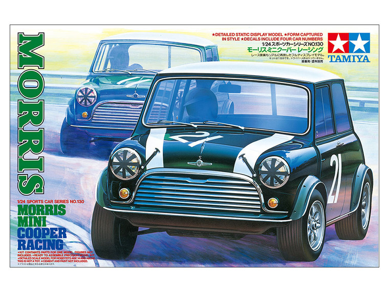 Tamiya # 24130 1/24 SCALE MORRIS MINI COOPER RACING