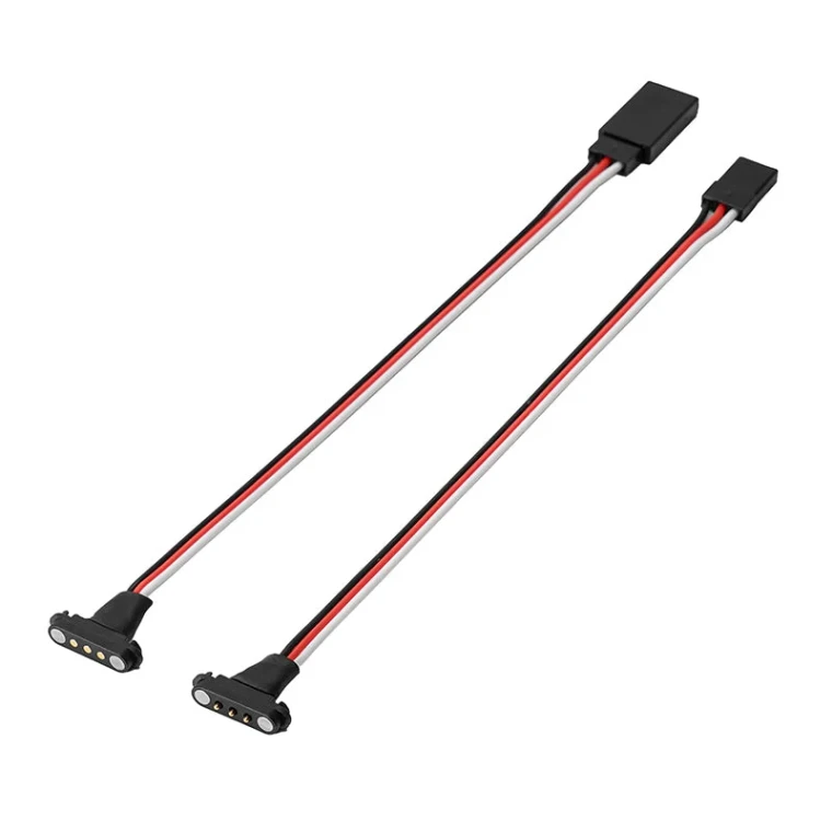 INJORA # WIRE10-34 INJORA Magnetic Snap-on JR Extension Cable for RC Models