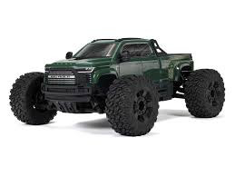 ARRMA #ARA4312V4T2 Big Rock 4X4 V4 223S DSC 1/10 RTR Brushless 4WD Monster Truck (Green) w/SLT3 2.4GHz Radio