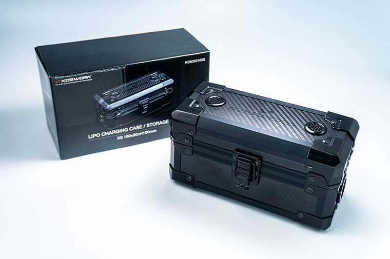 Koswork #KOS32310XS XS Lipo Charging Case / Storage Case 180x80xH100mm