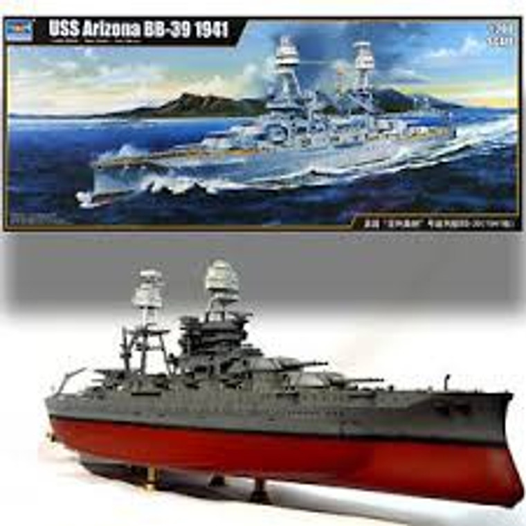 Trumpeter #3701 1/200 USS Arizona BB-39 1941