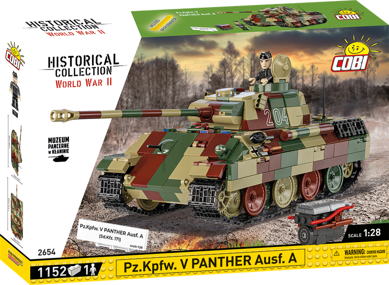 Cobi # 2654  PANZER V PANTHER AUSF.A 1150 PCS
