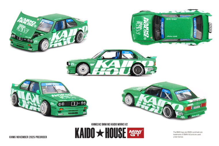 Mini GT #MGTKHMG242 1/64 BMW M3 Kaido Works V2