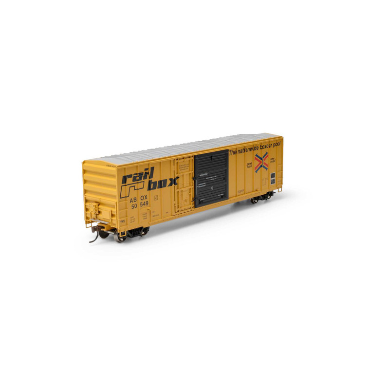 Athearn # ATH-2124  HO 50' FMC 5277 Combo Door Box Car, ABOX 'Early' #50549