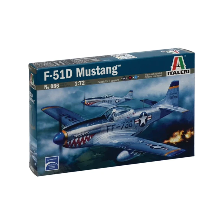 Italeri #086 1/72 F-51D Mustang