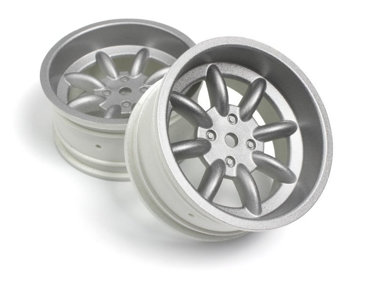 HPI # 160541 FS-15 Sport 8 Spoke Wheel Silver 26mm (OS 6mm/Pr)
