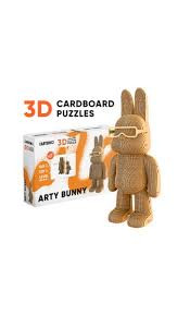 Cartonic #CARTARTBUNN ARTY BUNNY Cartonic 3D Puzzle