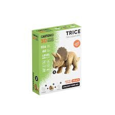 Cartonic #CCAETTRIC TRICERATOPS Cartonic 3D Puzzle