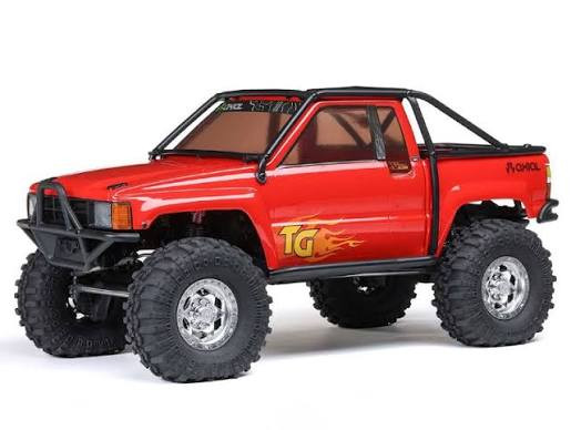 Axial #AXI-2062T2 1/10 SCX10 III 1987 Toyota SR5 Brushed 4x4 RTR - Red