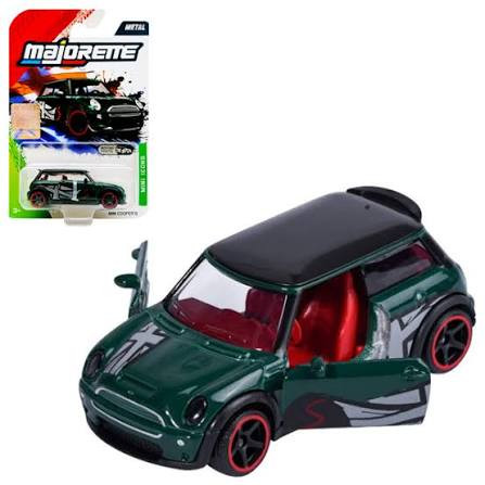 Majorette #8504100005 1/64 Mini Icons Mini Cooper S-Green