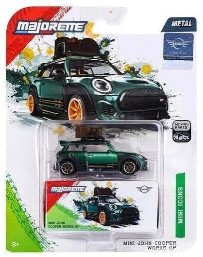 Majorette #8504101005 1/64 Mini Icons Mini John Cooper Works GP-Green