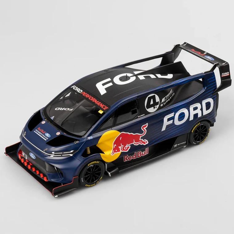 Authentic Collectables # ACR18FSV1A 1:18 Ford Performance Red Bull E-Transit SuperVan
