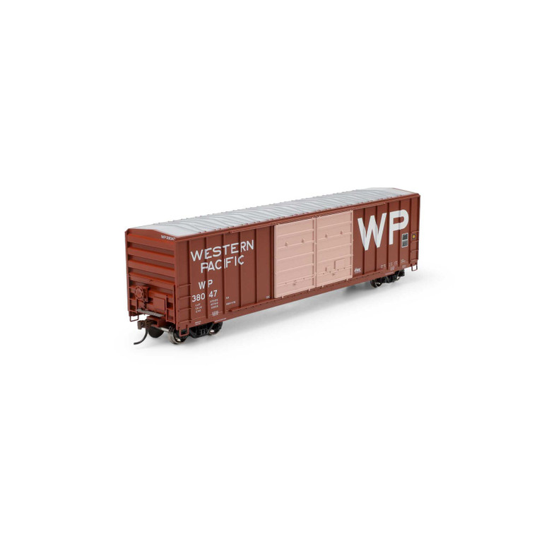 Athearn # ATH-2914 HO ATH 50' FMC 5077 Centered Double Door Box Car, WP #38047
