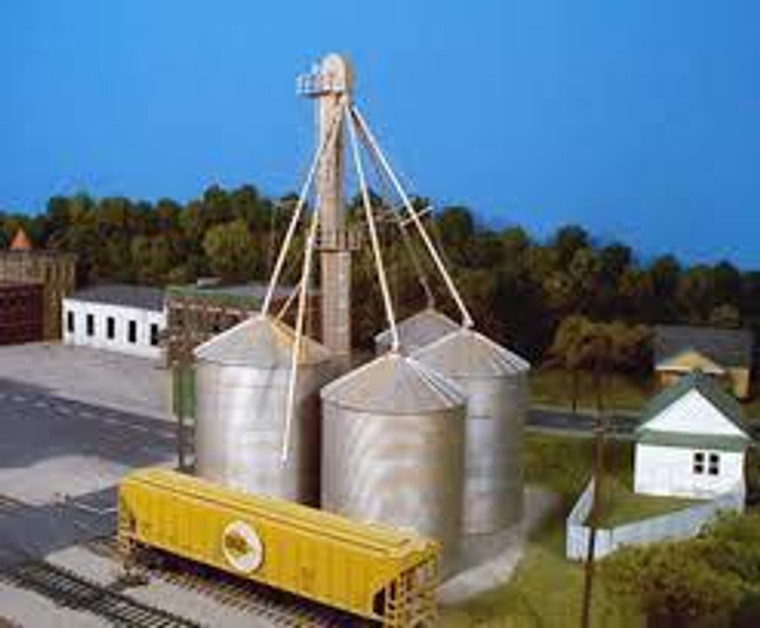 Rix #628-0407 HO Grain Elevator Kit