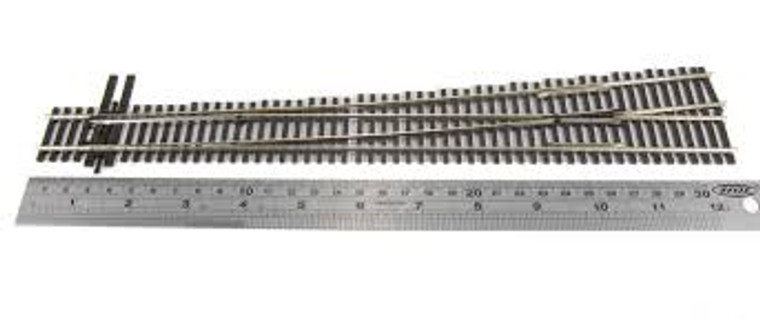 Peco #SL-8382 Code 83 Left Hand Turnout No.8