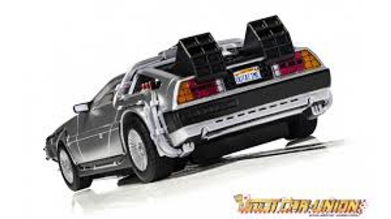 Scalextric #C4117 1/32 De Loren Back to The Future 1