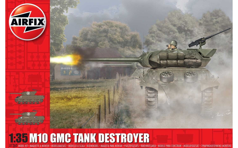 Airfix #1360 1/35 M10 GMC Tank Destroyer