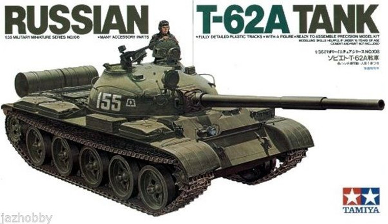 Tamiya #35108 1/35 Russian T-62A Tank