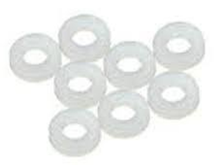 Du-Bro #635 4-40 Nylon Flat Washers 8pc