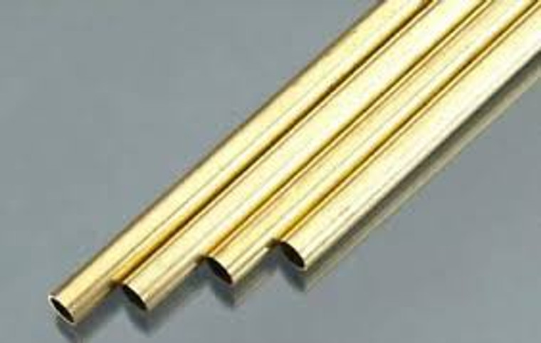 K&S #1146 5/32 x 36" (3.97mm x 920mm) Brass Tube